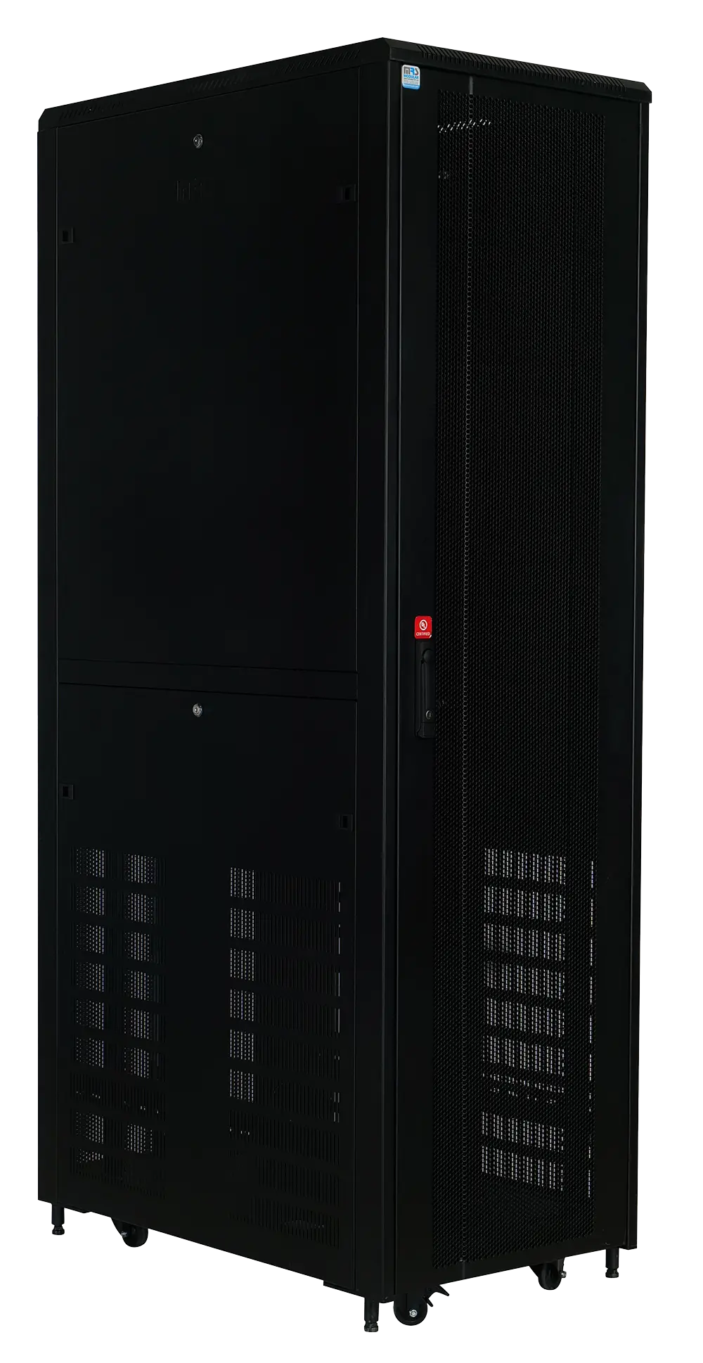 Floor standing server racks